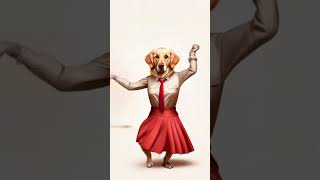 My dog is doing Indian dance. #dog #doglover #aiart #pets