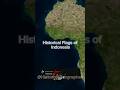 Historical Flags of Indonesia #fyp #fypシ゚ #shorts