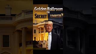 Trump’s Golden Ballroom or Secret Bunker? #breakingnews #trump
