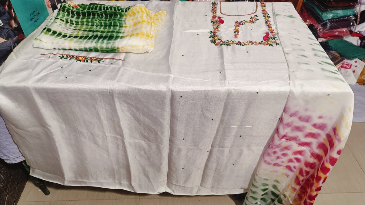 Hand work suit 💥 jute fabric 💥 All India delivery 🛍️✈️✈️ 8708587043 ☎️👈 28 January 💥