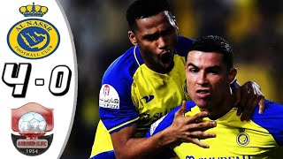 Ronaldo Never Stop Scoring Al Nr Vs Al Read 4-0 All Goal & Highlight