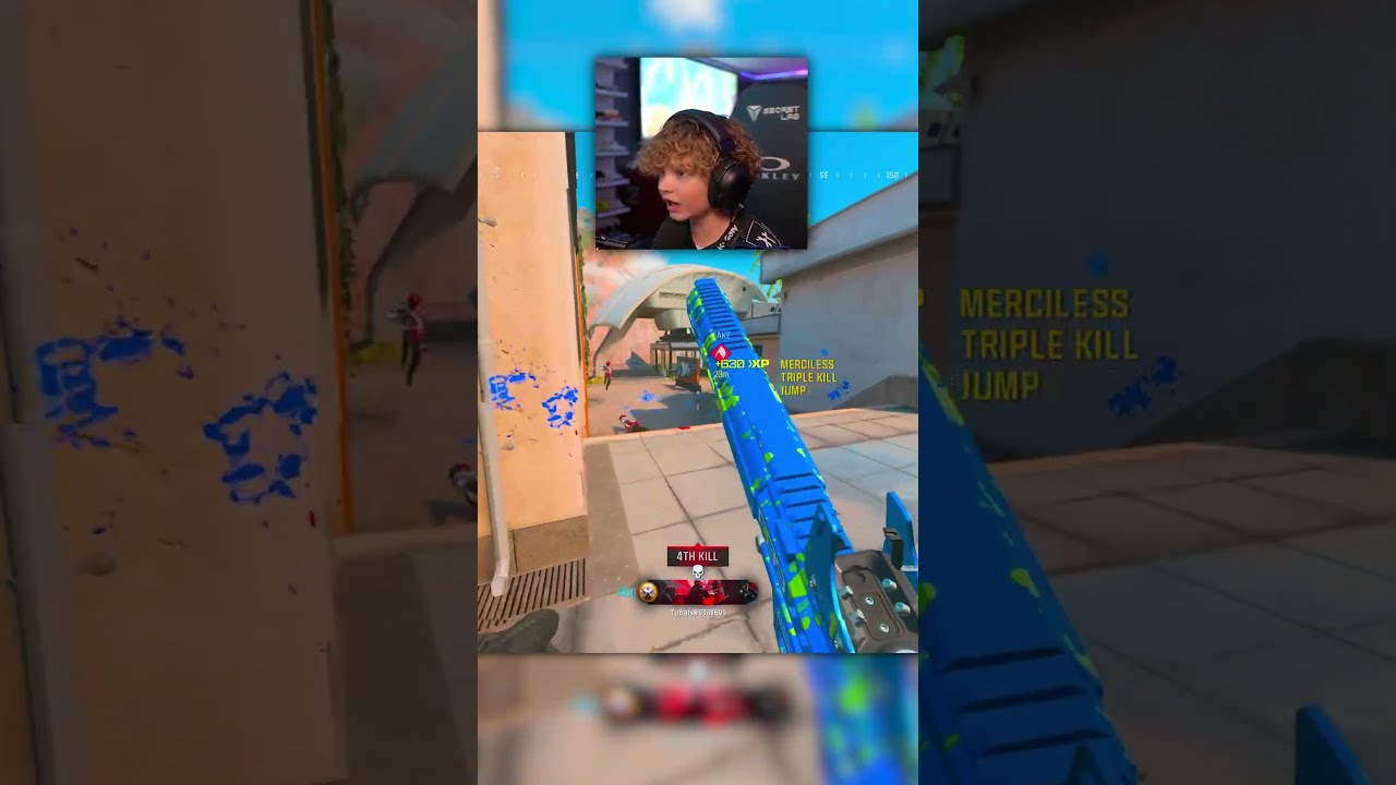10 YEAR OLD PLAYS PAINTBALL FOR FIRST TIME Call Of Duty S NEW MODE 