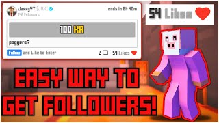 Krunker.io EASY WAY TO GET FOLLOWERS (Krunker Social hub) Gameplay!