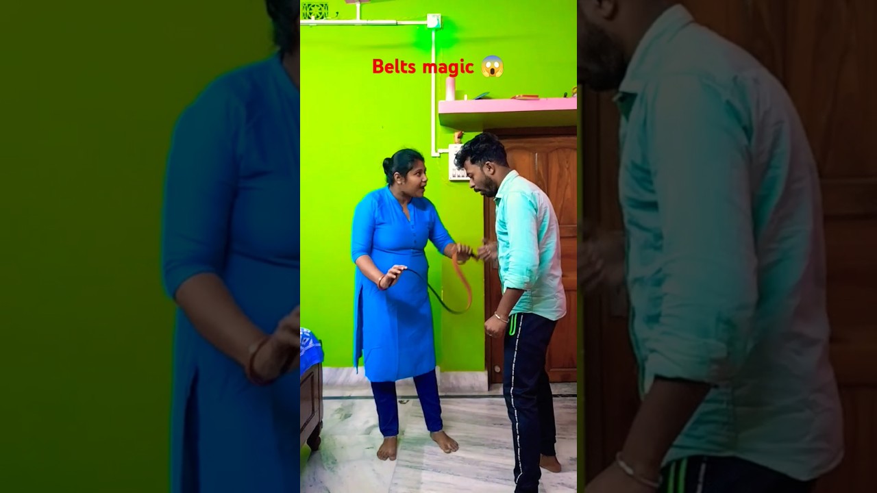 Belts magic 😱 wait for end 🤪 
