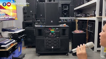 "Loa Kéo Khủng Nhất Năm 2023" Loa Kéo Bass Treble Thái Kết Hợp Dàn Máy Cao Cấp Chất Âm Mạnh Hát Hay