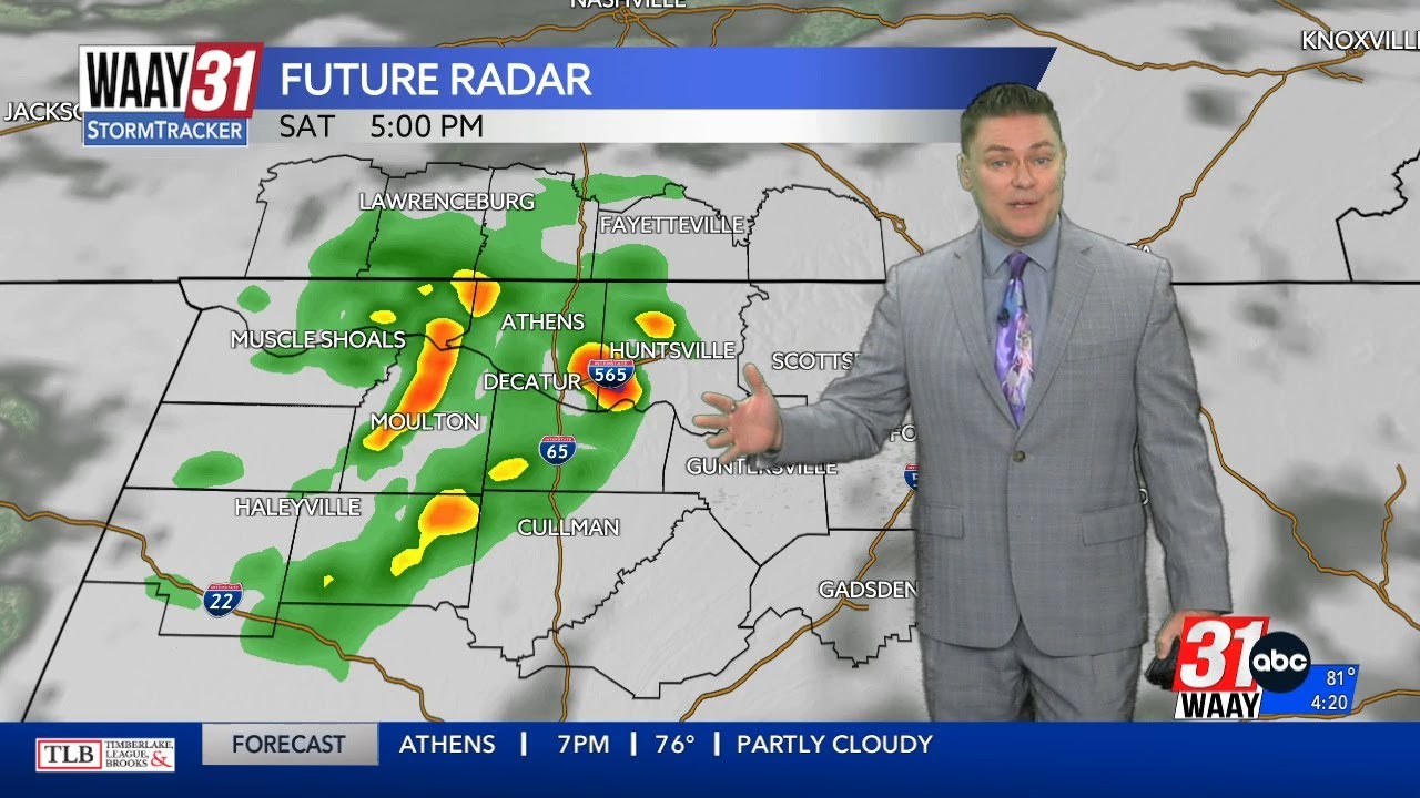 Off and on rain expected over the weekend - YouTube