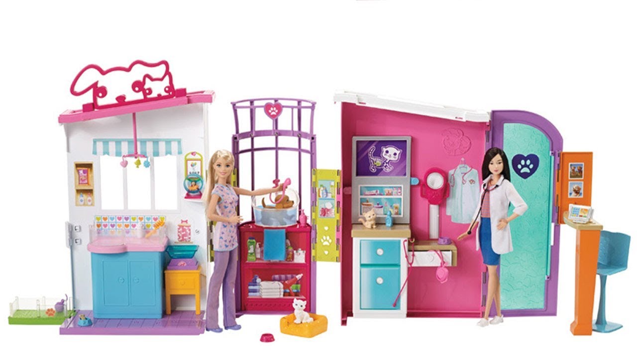 barbie pet vet care center