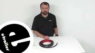 etrailer | Let’s Check Out the Rubber Medium Half Round Seal for RV and Trailer Doors