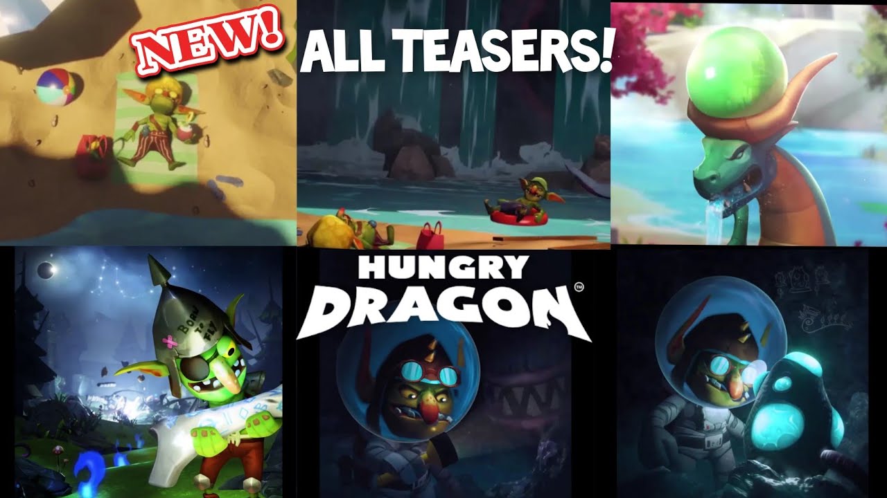 NEW ALL TEASERS COMPILATION 2018-2021 - Hungry Dragon