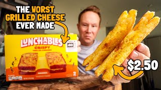 The Lunchables Grilled Cheese Sandwich is the worst Grilled Cheese Sandwich ever made.