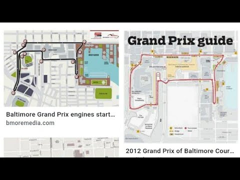 Baltimore grand prix crash - YouTube