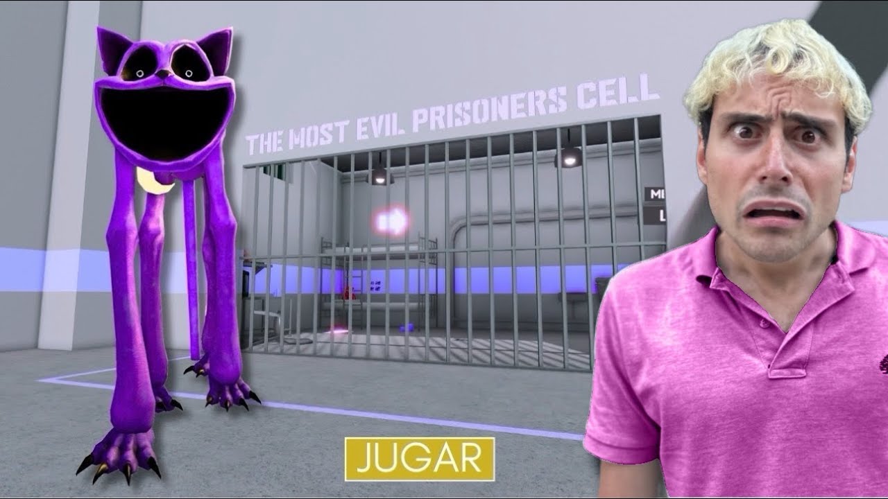 SCAPPIAMO DALLA PRIGIONE DI CATNAP SU ROBLOX…😱😰 *ARRESTATI*