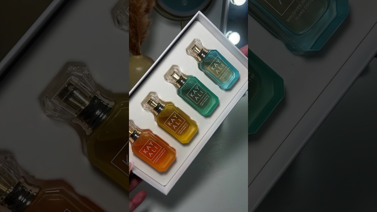 KAYALI VACATION IN A BOTTLE MINI PERFUME SET 🌴☀️🐠🏝️🍌 | AMY GLAM ✨