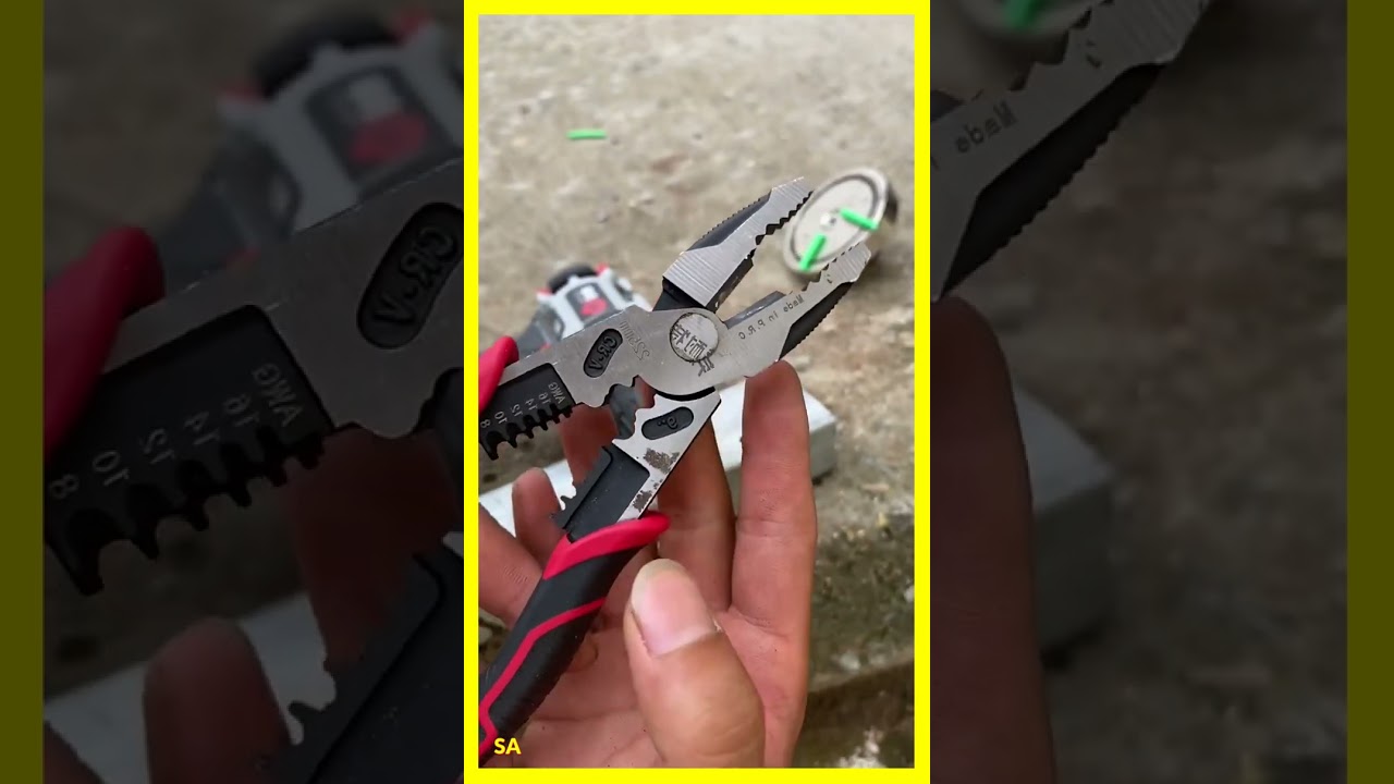 Chrome vanadium steel multifunctional labor saving wire pliers #7