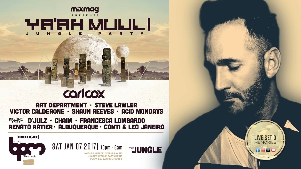 Steve Lawler @ Ya'ah Muul I, Palapa Kinha, The BPM Festival, Mexico 07 01 2017