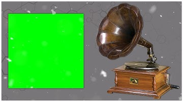 CD Player Green Screen | audio spectrum download