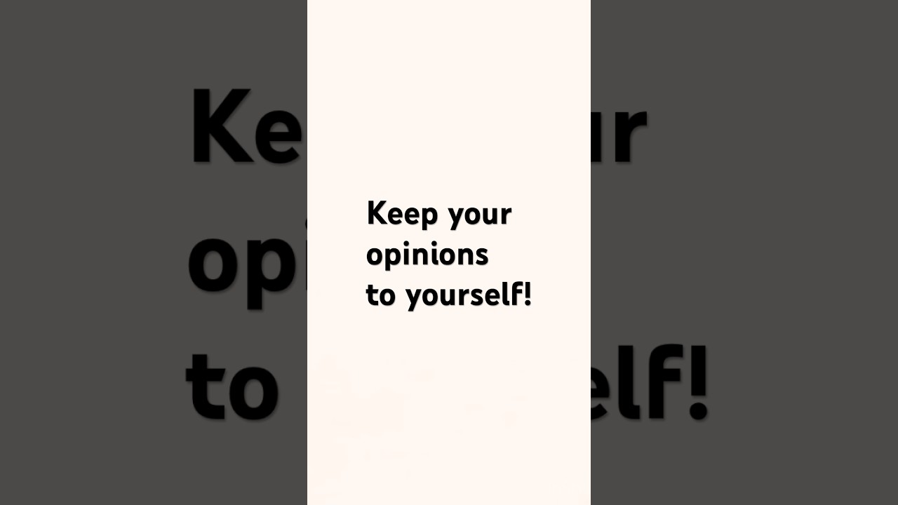 Thing YouTubers should stop saying (in my opinion) 