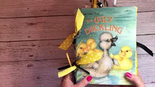 Ugly Duckling Little Golden Book Junk Journal Flip Through