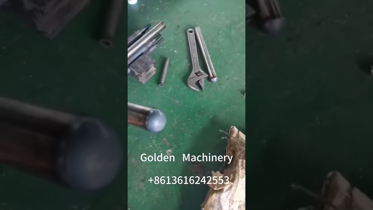 High Frequency Stainless Steel Tube Pipe End Sealing Forming Closing spinning Machine