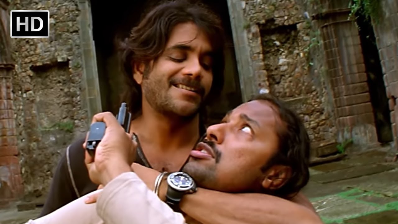 Robbery Climax - चालाकी मैं तुम्हारा बाप हु - Nagarjuna, Sonu Sood, Anushka Shetty, Ayesha Takia