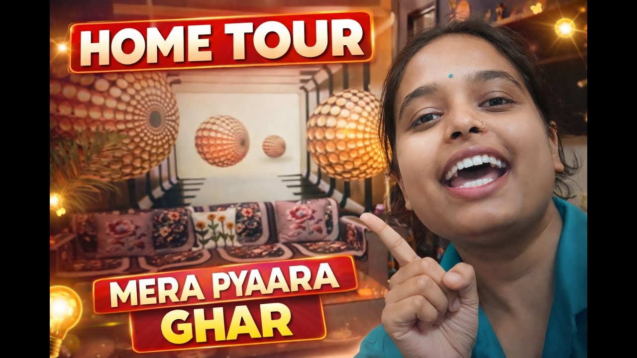 🏠 Mera Pyaara Ghar | Home Tour Vlog ❤️ | Manvi AM Vlog | Family Vlogs