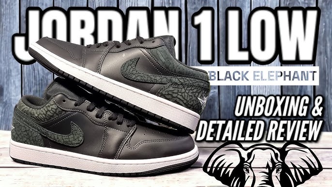 Air Jordan 1 Low Black – The School Of Levin