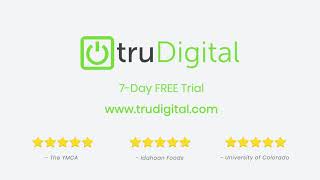 Easy and Powerful Digital Signage by truDigital screenshot 2