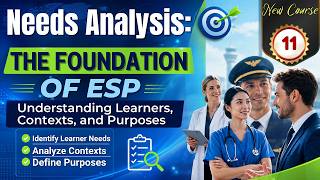 Needs Analysis in ESP: Understanding Learners, Contexts, and Purposes