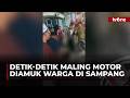Tepar, Maling Motor Babak Belur Dihajar Warga