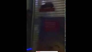 Europe - UK - Brixton, London - 20110808 -  Vodafone plunderd in the night on 07-08 to 08-08.