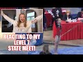 Reacting to My Level 7 State Gymnastics Meet Video