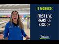 Live practice session🎳