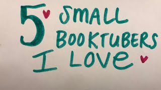 5 Small booktubers I love
Super Pao: https://www.youtube.com/channel/UC-ObCT9qDkKmCamHixml7zA
Tales of Adventure: https://www.youtube.com/channel/UCTLBKi00Zd1bKWtJA9_hl0A
My Reading Life: https://www.youtube.com/channel/UCftcdJ7T0cQaz2DIV9abD6w
Amber Eats Books: https://www.youtube.com/channel/UCTucCk0URBTj6X4o5F8e3Qg
Remembered Reads: https://www.youtube.com/channel/UCpslOZdjsglmXfq1AfPJ2dA 5 Small booktubers I love
