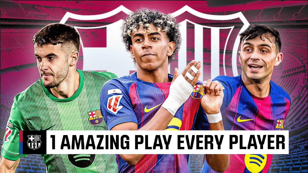 Una JUGADA INCREÍBLE de cada jugador del FC BARCELONA ✨ | LALIGA EA SPORTS 2025/26