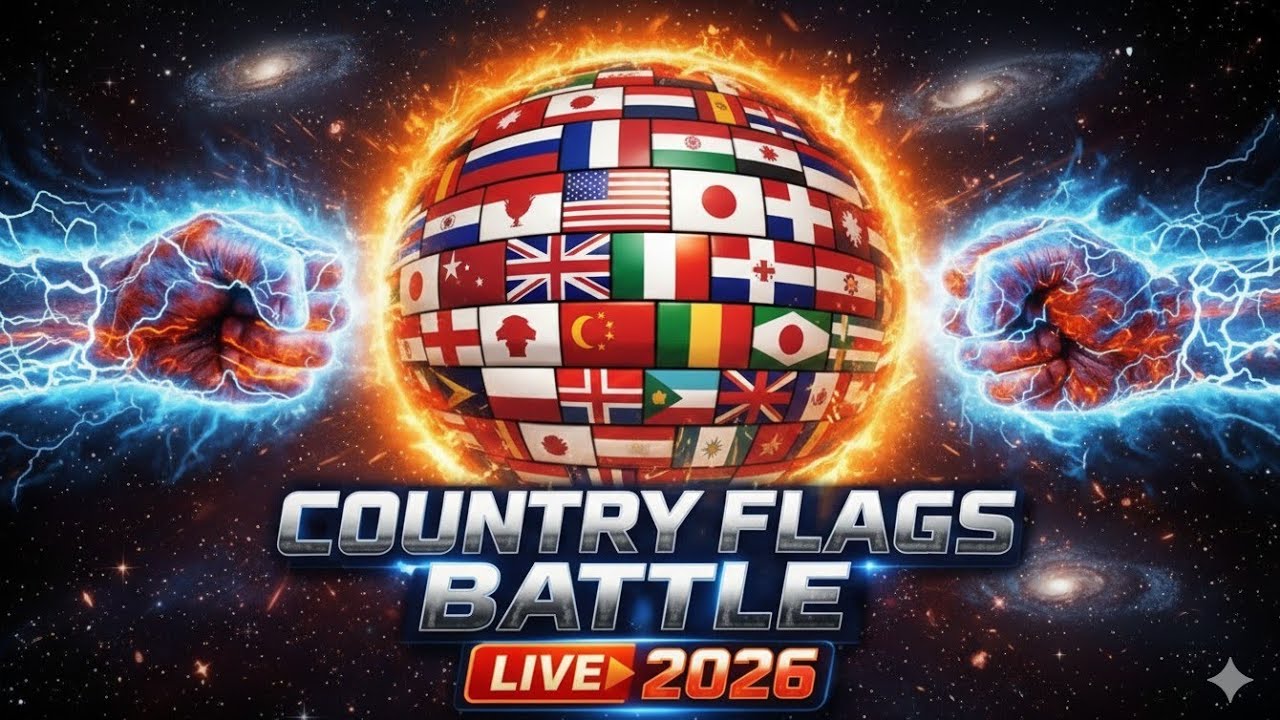 Country Flag Battle LIVE | Only ONE Flag Will Survive!🔥