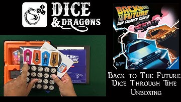 Dice and Dragons - Back To Future Dice Through Time Unboxing