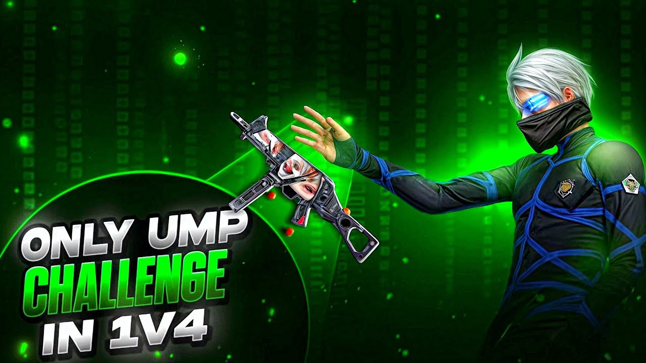1 Vs 4 with 🔥Only UMP HARDEST CHALLENGE  Ever 🤯