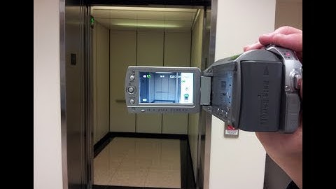 JVC Everio Hard-Disk Camcorder Test: Otis Series 1 Hydraulic Elevator at FBCC Phase 2