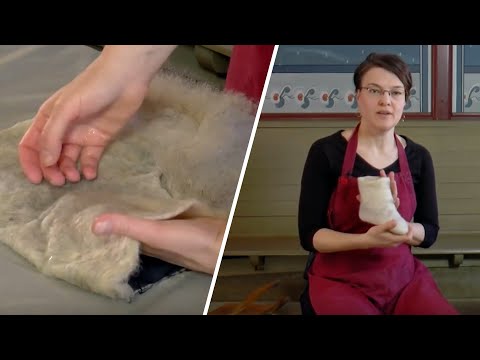 Video: Hur Man Gör Tovade Ulldekorationer Med Egna Händer