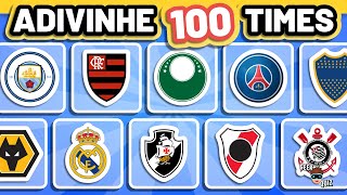 ⚽ Adivinhe o TIME pelo ESCUDO | Quiz de Futebol