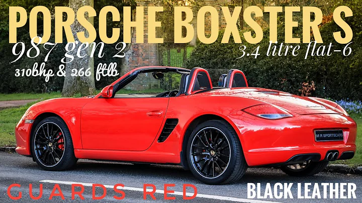 Porsche Boxster S 987 Gen 2 Manual in Guards Red with Guards Red Interior Trim For Sale