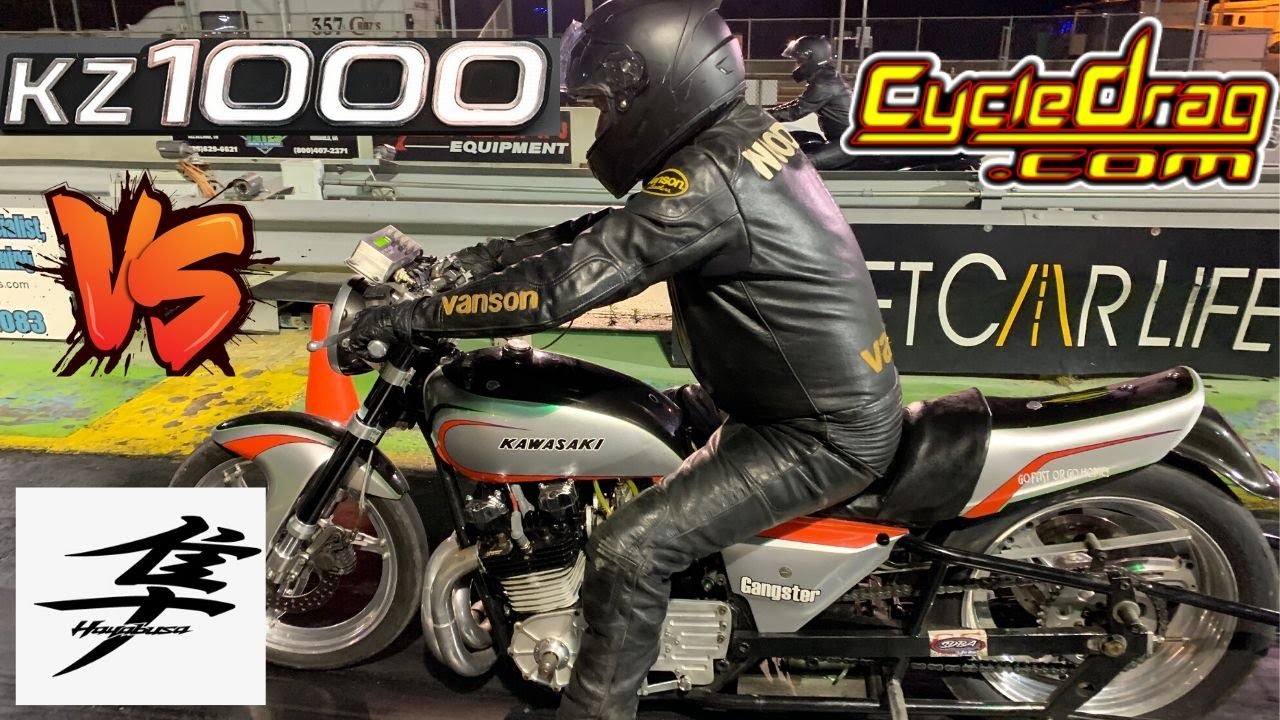 KZ VS. HAYABUSA IN THRILLING FIRST EVER SOUTHEASTERN DRAG BIKE ASSOCIATION RACING FINAL!