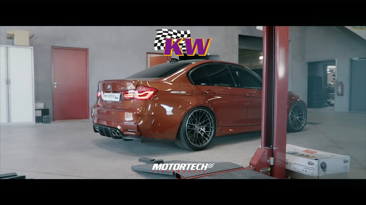 𝙆𝙒 𝙎𝙐𝙎𝙋𝙀𝙉𝙎𝙄𝙊𝙉 - BMW M3 f80 (sur Kit @KWgewindefahrwerke V3 pour ...