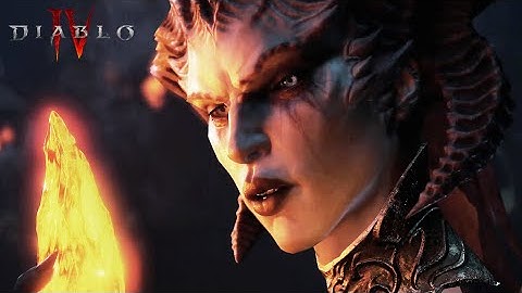 Diablo 4 - Lilith deals with Astaroth Cinematic HD