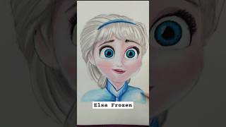 Baby Elsa Drawing ✨ Frozen Sketchbook Art🎨 Disney