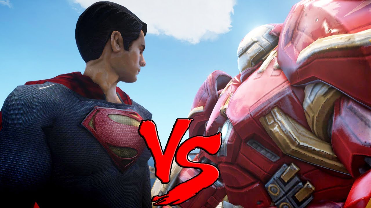 HULKBUSTER vs SUPERMAN (Man of Steel) - YouTube