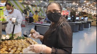 My wife took me to vegetable & fruit market during weekday..Vlog#2