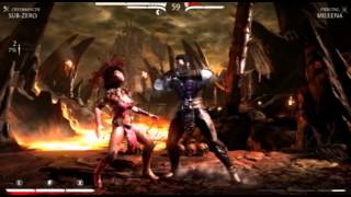MKX SUBZERO "FROZEN DINNER" BRUTALITY +TUTORIAL