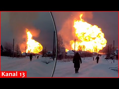 A gas pipeline exploded in Russia: people fled in fear - 3 people died and 1 person was injured