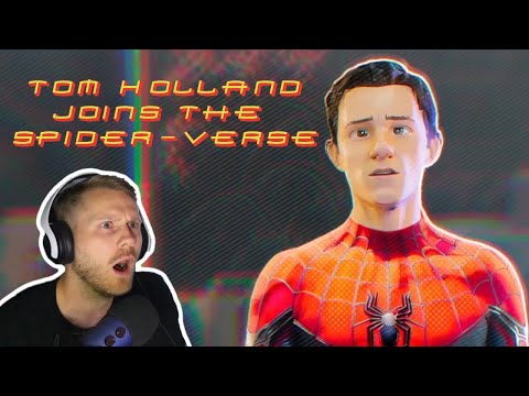 TOM HOLLAND JOINS THE SPIDER-VERSE!
